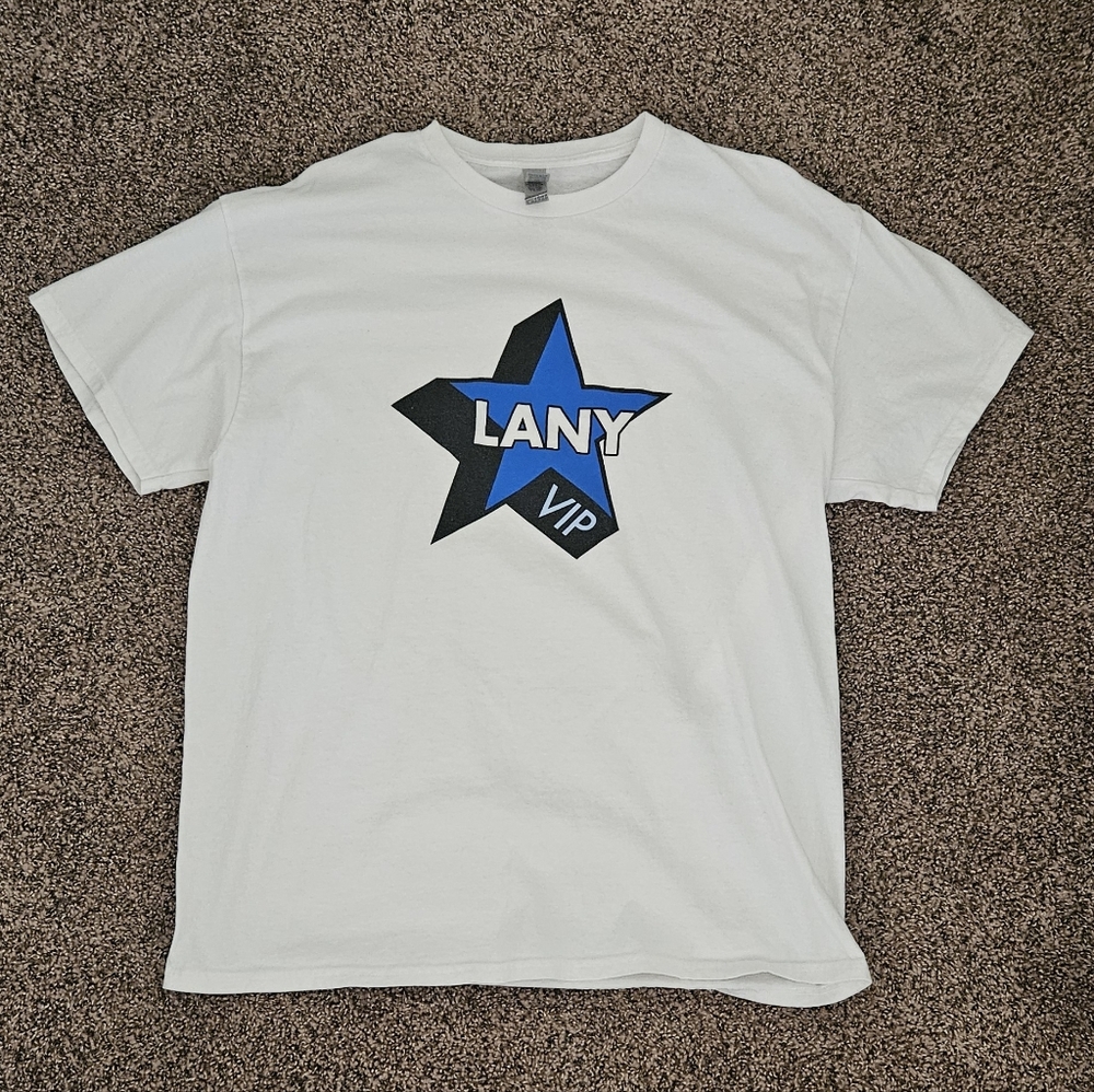 Unisex LANY band, VIP Tour T-Shirt, Size XL
